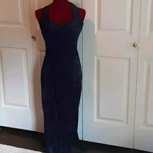 All That Jazz floor length velvet gown - Size M